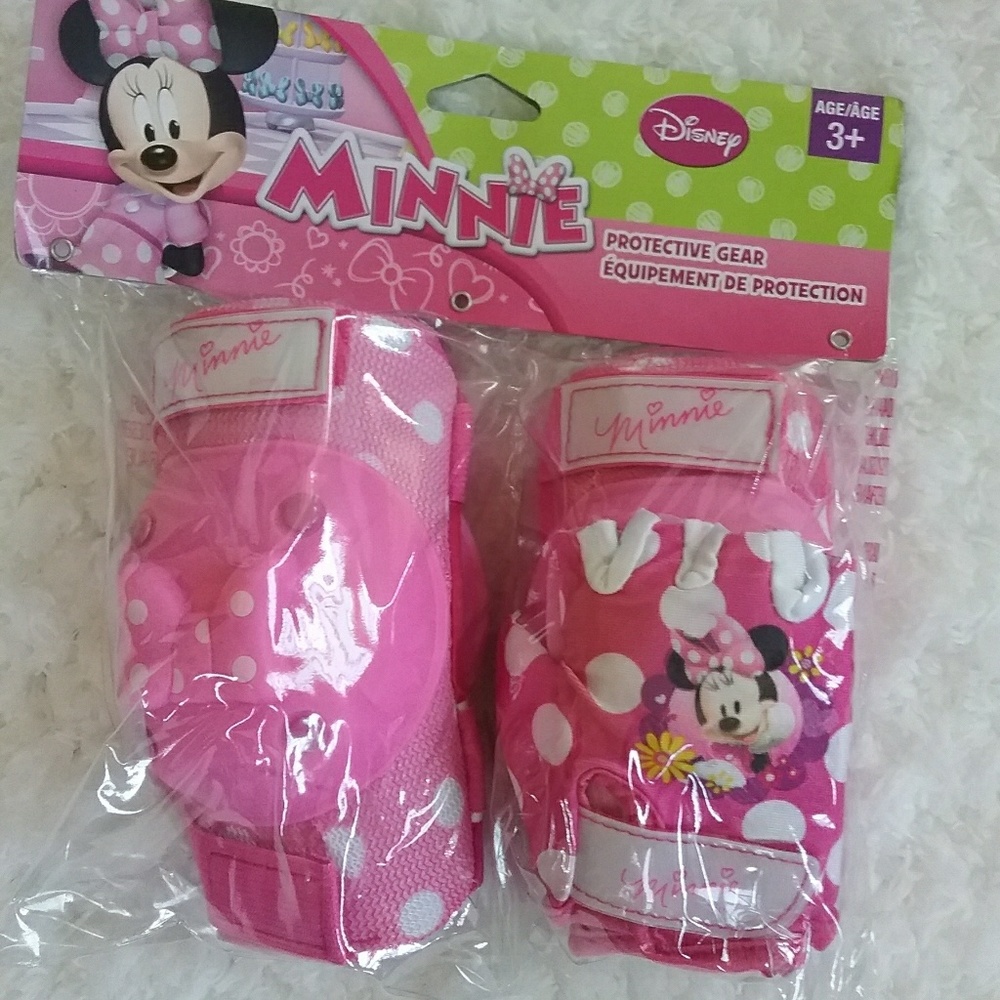Disney Minnie Girls Bike Scooter Protected Gear